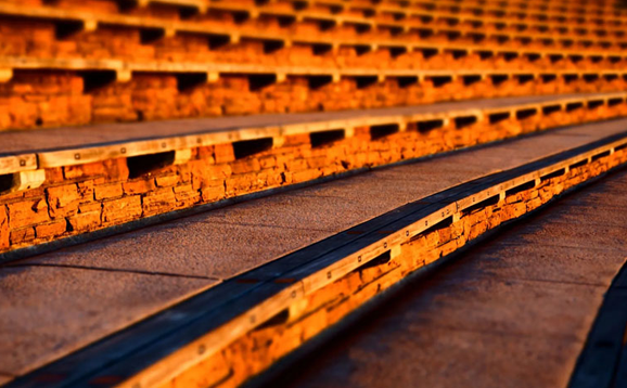 steps in an outdoor theatre