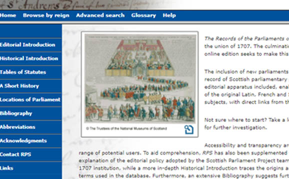 Records of Parliaments of Scotland