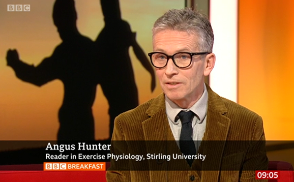 Dr Angus Hunter on BBC Breakfast