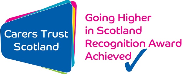 Going Higher for Student Carers Recognition Award logo