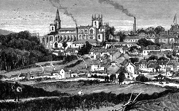 Illustration of Dunfermline Abbey