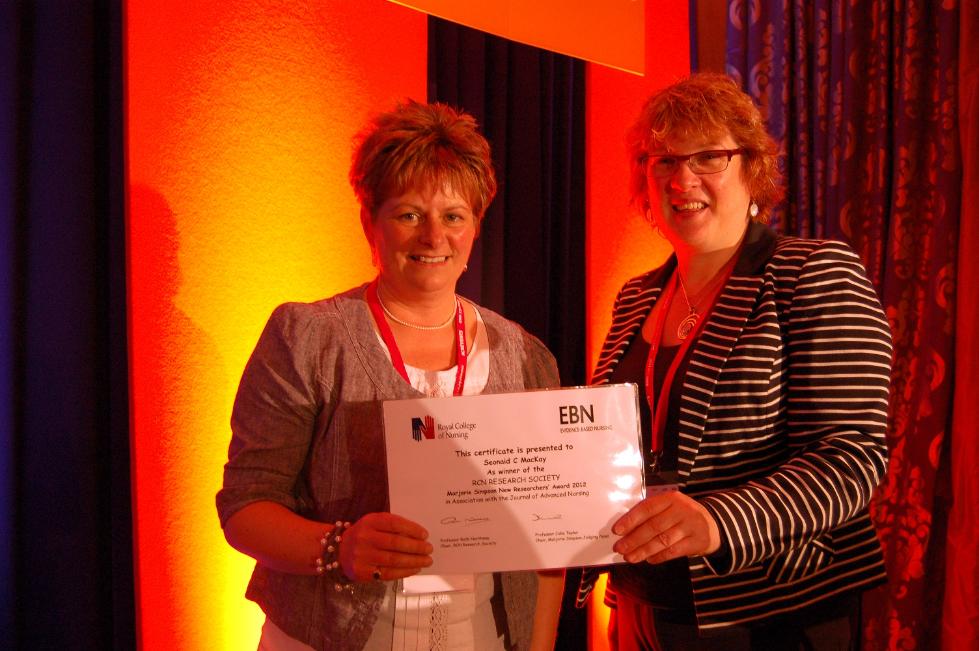 Stirling student scoops top award at Royal College of Nursing event 