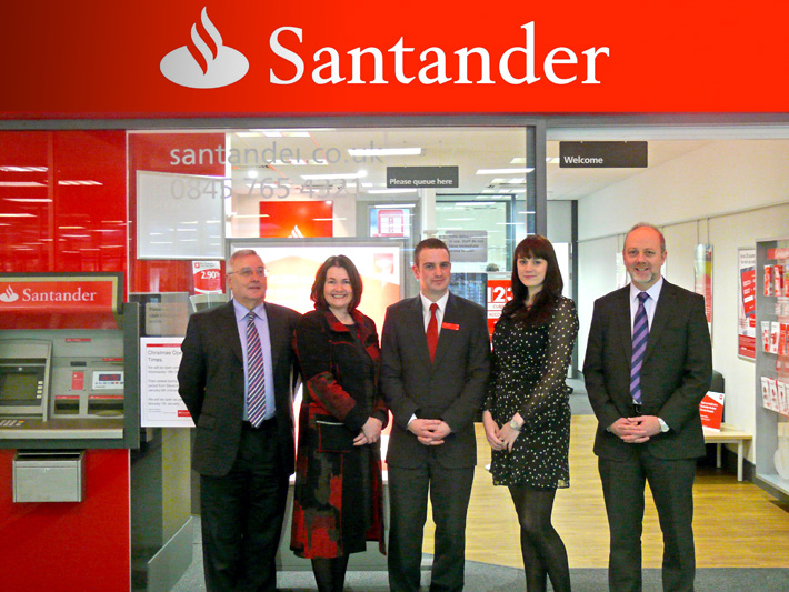 Santander opens new branch on Stirling campus University of Stirling